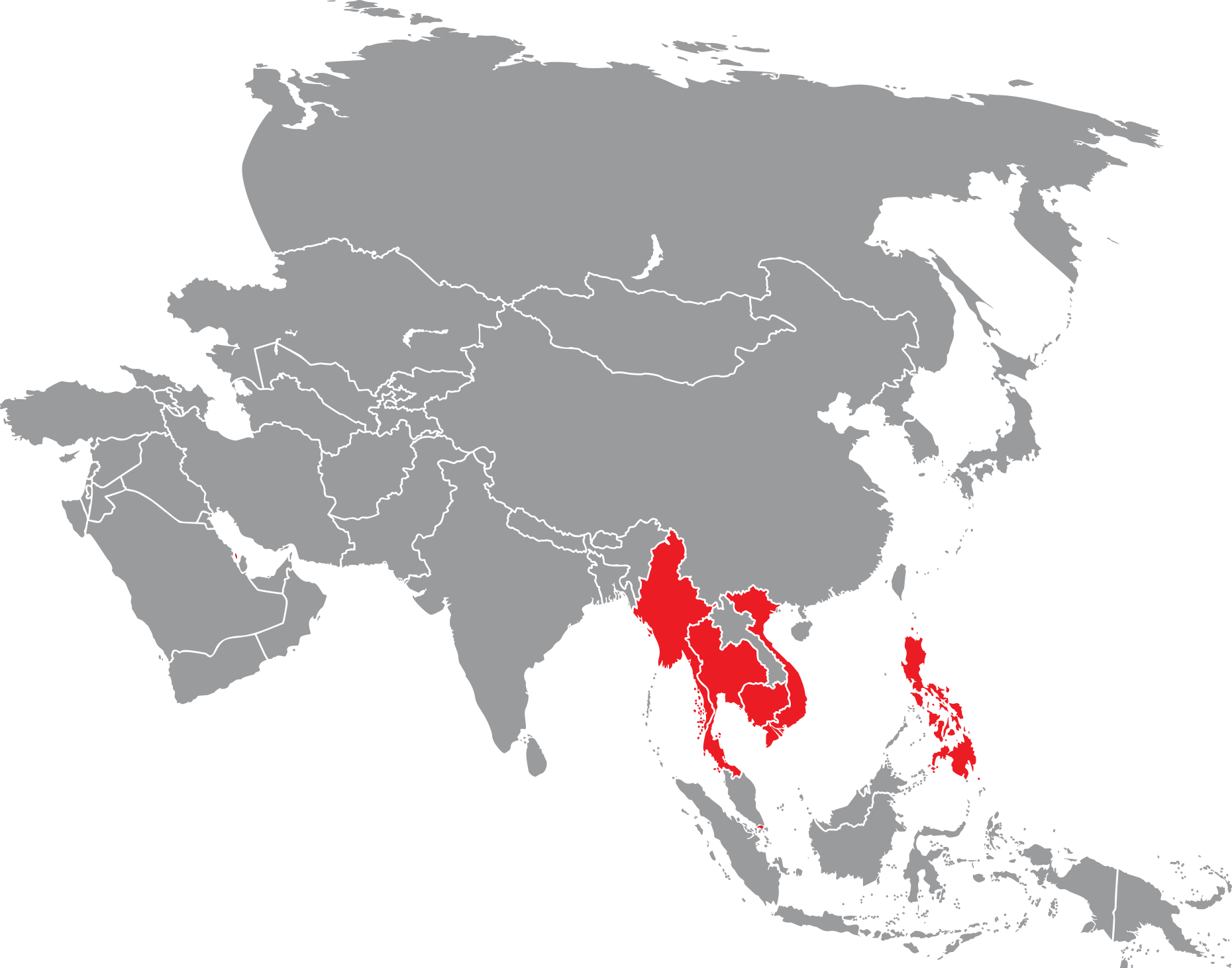image: international map